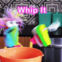 Whip It Cooking GIF by GIPHY Studios Originals