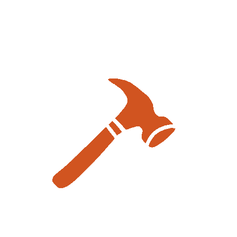 Hammer Sticker by Explore Newnan-Coweta