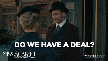 Do You Agree Lets Make A Deal GIF by MASTERPIECE | PBS
