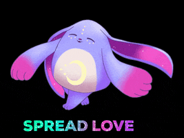 Spread Love GIF by Moon Pals