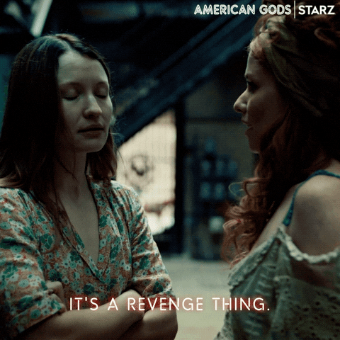 Emily Browning Starz GIF by American Gods