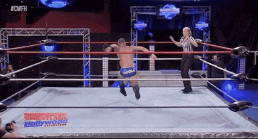 Flying Catch Me GIF by United Wrestling Network