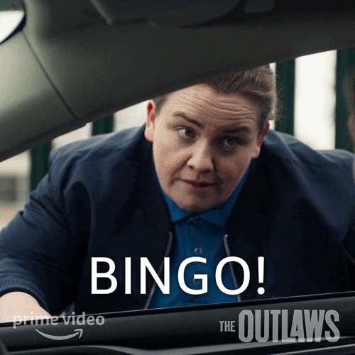 You Got It Bingo GIF by Amazon Prime Video Find & Share on GIPHY