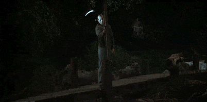 Friday the 13th Part 3 eye impalement 3D
