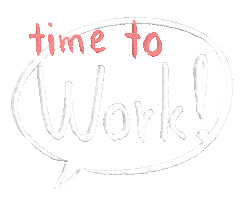 Work Working Sticker