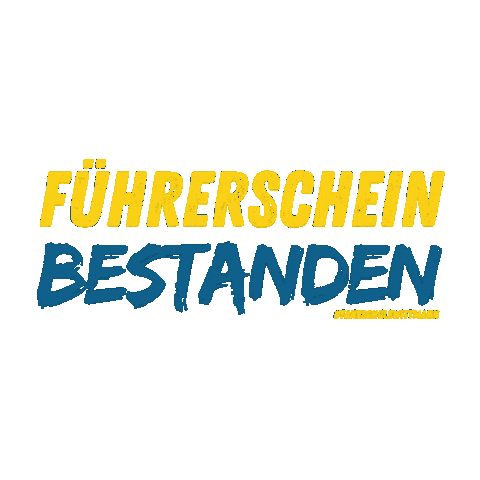 Führerschein Sticker by Fahrschule Wittmann