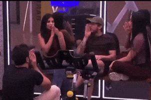 Friends Fly GIF