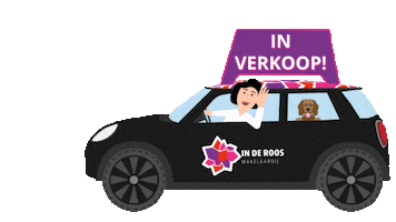 In De Roos Makelaardij Sticker