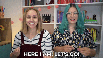 Lets Go Yes GIF by HannahWitton