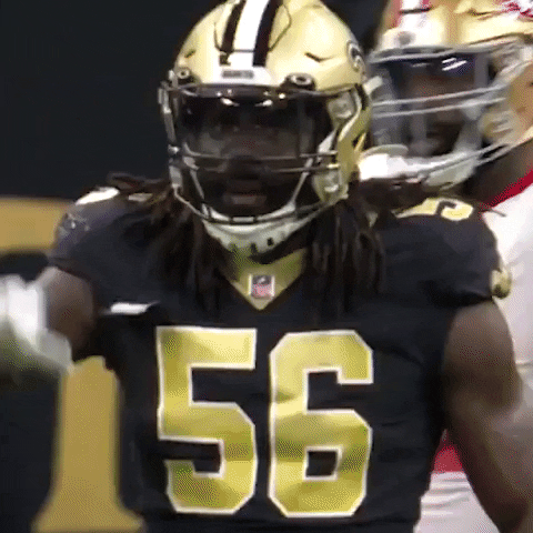 Good Bye Wave GIF by New Orleans Saints
