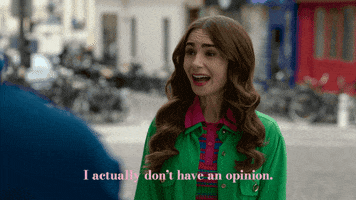Confused Lily Collins GIF by NETFLIX