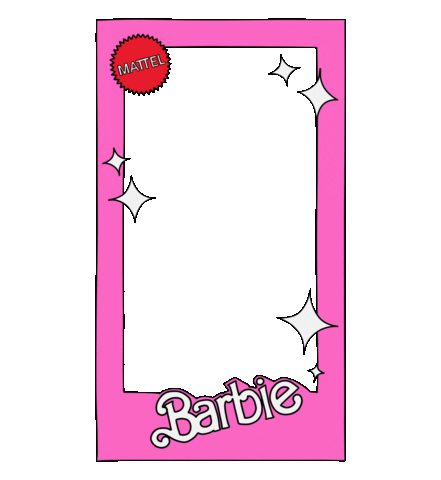 Barbie Movie Frame Sticker by 1900BADDEST