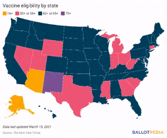 Vaccine Eligibility By State GIF