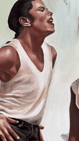 Michael Jackson GIF by Paneenart