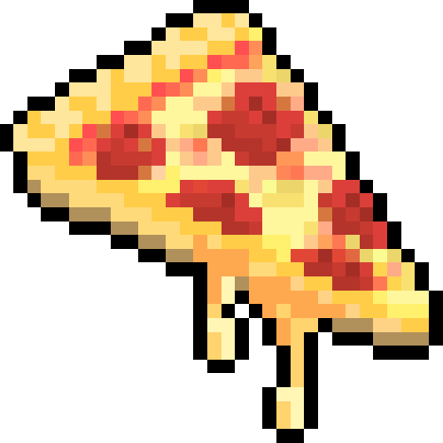 90S Pizza Sticker