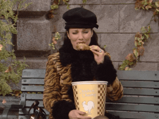 Fried Chicken Eating GIF - Find & Share on GIPHY