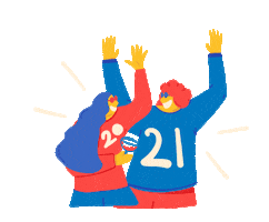 New Year Joyhartono Sticker