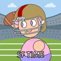 Go 49Ers GIF by Fatman