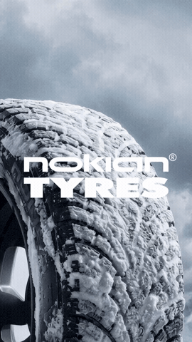 Snow Driving GIF by Nokian Tyres
