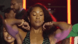 The Bomb Hair Flip GIF