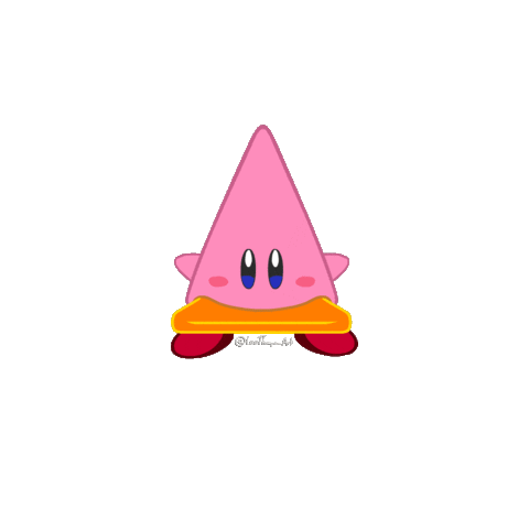 Nintendo Kirby Sticker by Lee Thompson for iOS & Android | GIPHY