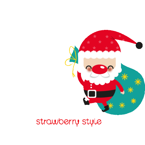 Santaclaus Sticker by strawberrystyle