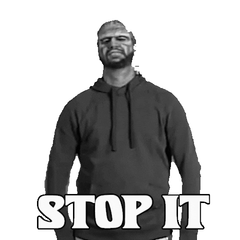 Stop It Come On Sticker by Modern Monsters