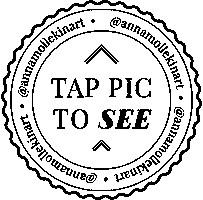 Sticker by anna mollekin art