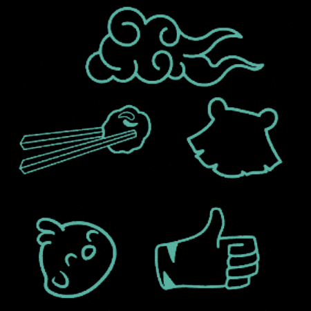 Icon GIF by Qin Oriental Food