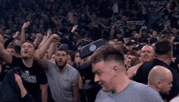 Grobari Proslava GIF by Basketball Club Partizan