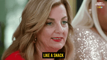 React Snack GIF by Celebrity Apprentice Australia