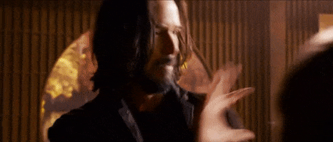 You Dont Know Me Keanu Reeves GIF by Leroy Patterson