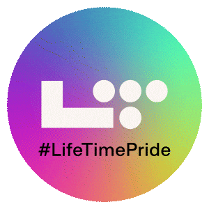 Life Time Pride Month Sticker by Life Time
