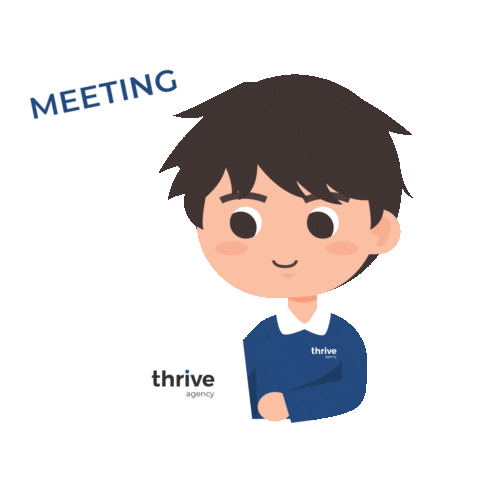 Thrive Agency ID Sticker