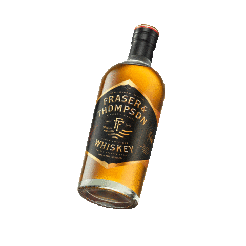Fraser and Thompson Whiskey Sticker