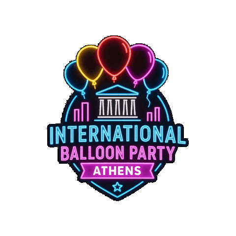 Party Balloon Sticker by Internationallifeathens