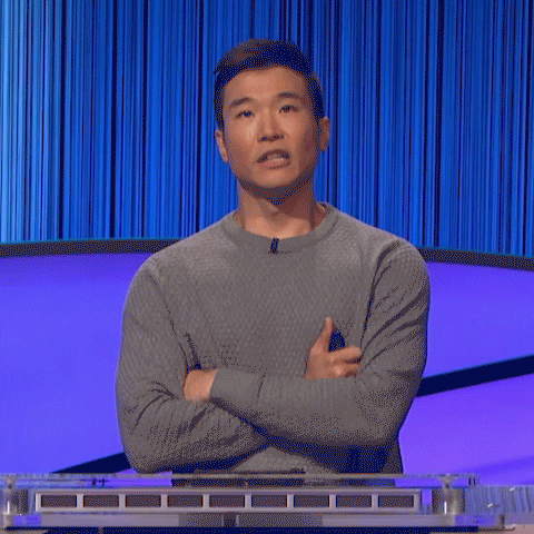 Awkward Celebrity Jeopardy GIF by ABC Network