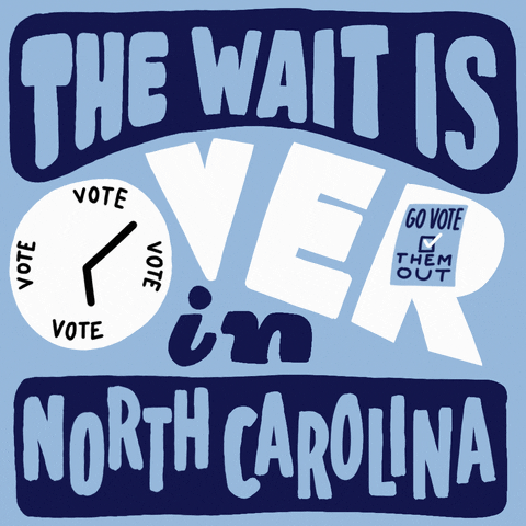 Vote Early North Carolina GIF by Creative Courage