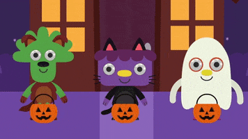 Trick Or Treat Hello GIF by Super Simple