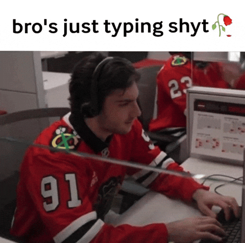 Chicago Blackhawks Shut Up GIF
