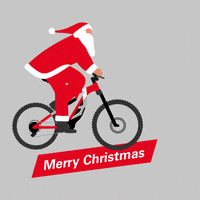 Christmas Bike GIF by Volkswagen Financial Services