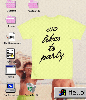 We Like To Party GIF by Duvin Design Co