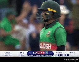 Bangladesh Cricket Sport GIF by GifGari