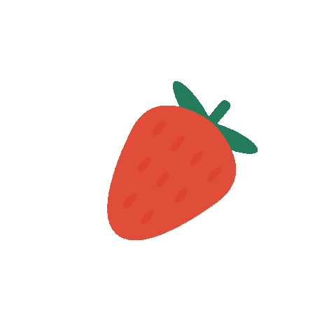 Tennis Strawberry Sticker by Wimbledon