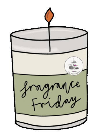 Little Bit Different Candles Sticker