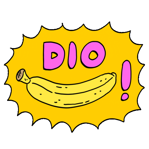 Banana Ba Sticker by Luigi Segre