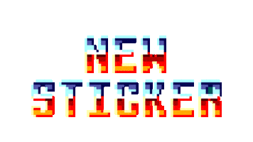 Art Pixel Sticker