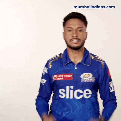 Happy Pumped Up GIF by Mumbai Indians