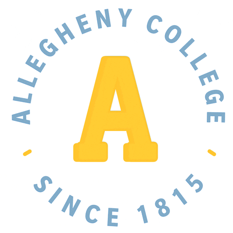 Allegheny School Spirit GIF by Allegheny College
