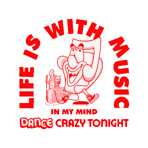 Dance Lifeismusic Sticker